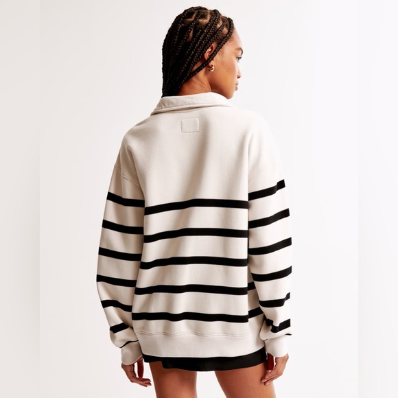 A&F Essential Vintage Sunday Half-Zip - Picture 3 of 6